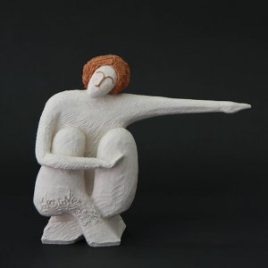 Fen Mugüerza - escultora ceramista - Taller de arte en Ourense - Dulce