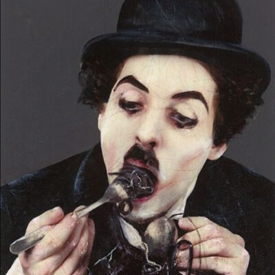 Chaplin de Lita Cabellut
